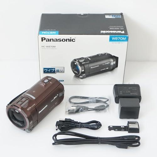 パナソニック HDビデオカメラ W870M ワイプ撮り 50倍ズーム ブラウン HC-W870M-T