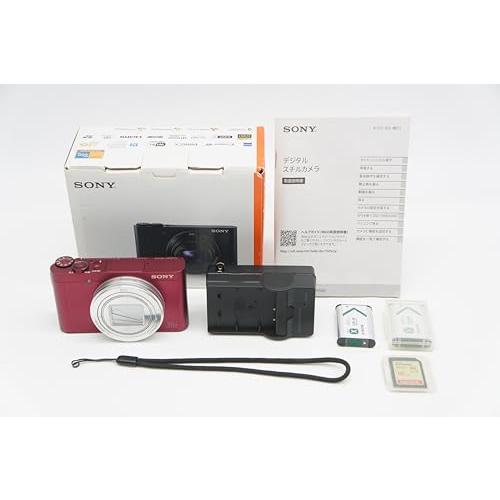 ソニー(SONY) コンパクトデジタルカメラ Cyber-shot DSC-WX500 レッド 光学...