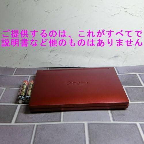 シャープ コンパクトタイプ 電子辞書 Brain タイプライターキー配列 レッド系 PW-NA1-R