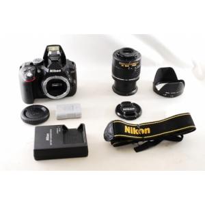 Nikon デジタル一眼レフカメラ D5300 AF-P 18-55 VR レンズキット ブラック ...