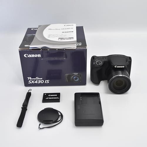 Canon キヤノン コンパクトデジタルカメラ PowerShot SX430 IS 光学45倍ズー...