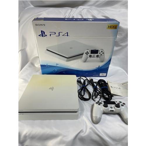 PlayStation 4 グレイシャー・ホワイト 1TB (CUH-2100BB02)【メーカー生...
