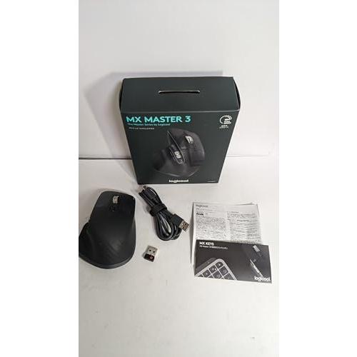 ロジクール アドバンスド ワイヤレスマウス MX Master 3 MX2200sGR Unifyi...