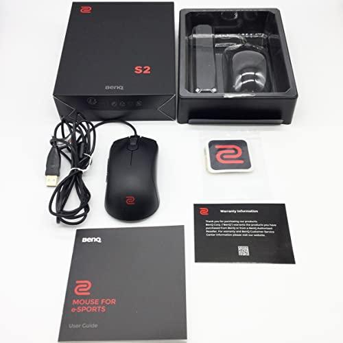 BenQゲーミングマウス ZOWIE S2(ブラック/光学式/USB有線/プラグ&amp;プレイ/4段階DP...