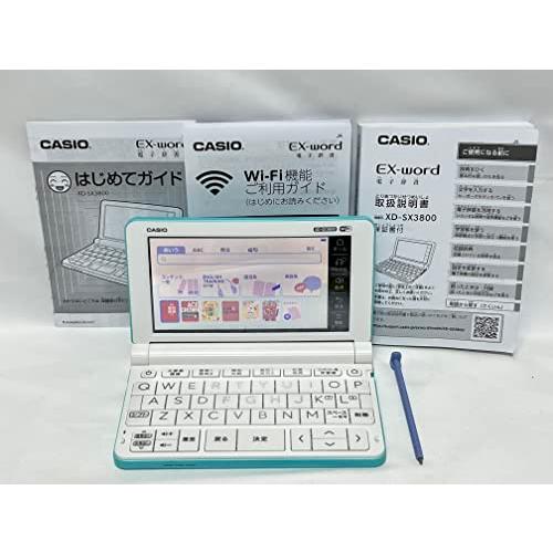 カシオ 電子辞書 XD-SX3800GN