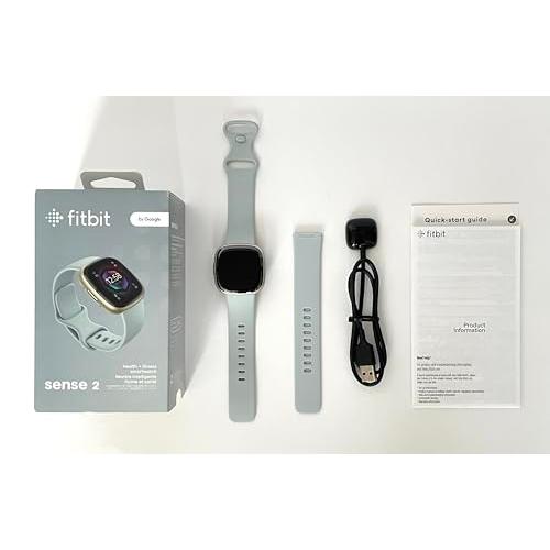 【Suica対応】Fitbit Sense 2スマートウォッチ ブルーミスト [6日間以上のバッテリ...