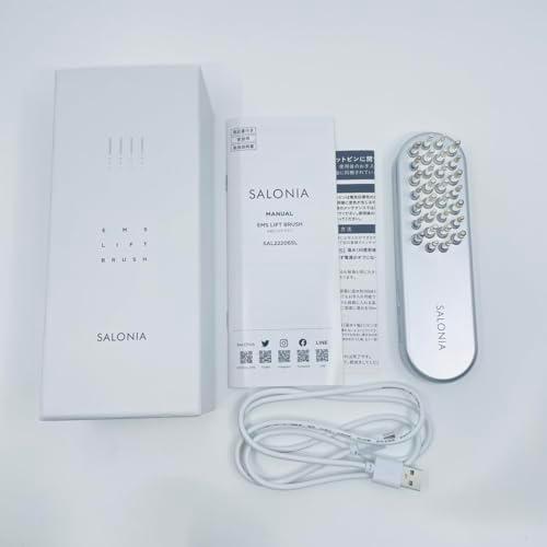 SALONIA サロニア | EMS リフトブラシ 電気ブラシ 美顔器 リフトアップ フェイスケア ...