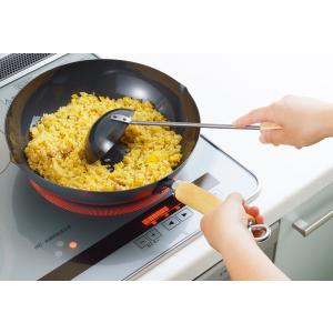 ヨシカワ 日本製 おたま ブラック 40.8c...の詳細画像2