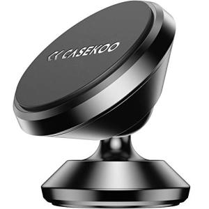 【2023年進化超強磁力】 CASEKOO スマホホルダー 車 車載ホルダー マグネット 360度回転 高級合金素材 スマホスタンド iPhone 1