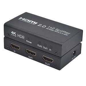 SOUTHSKY HDMI 2.0 4K 60Hz 切替器 1 入力 2 出力分配2画面 対応 HD...