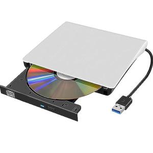 cd dvdドライブ 外付け USB 3.0 type-c CD/DVD読込み・録画込み・書込 CD/DVDプレーヤー 外付け光学ドライブ 外付CD・｜かがやき屋