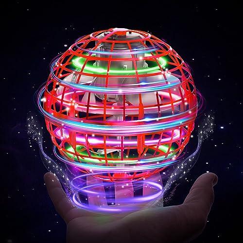 XINHOME フライング ボール 正規品 おもちゃ 面白 光る UFOおもちゃ フライングボール ...