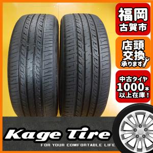 N-1108【中古タイヤ】215/45R18 SEIBERLING SL201 8分山×2本 SAI レガシィ【福岡 店頭交換も大歓迎】｜kagetire