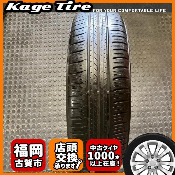 N-2269【中古タイヤ】195/60R17 DUNLOP ENASAVE EC300+ 8分山×1...