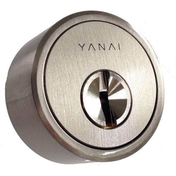 YANAI（ヤナイ）　Rシリンダー CL　397　本鍵3本付　扉厚32-46mm