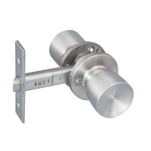 ドアノブ MIWA純正 浴室用 空錠(カギなし)、[BS100]、TB-2 平型