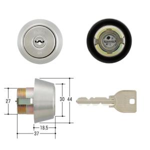 MIWA U9シリンダー DZ/BH/LD ST（シルバー）扉厚33〜42mm MCY-207 カギ｜kaginokuraya