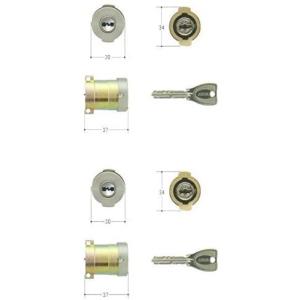 MIWA(美和ロック) PRシリンダー PAタイプ PG571-HS 鍵 交換