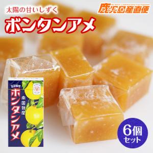 ボンタンアメ 6個セット 1パック14粒入り セイカ食品 鹿児島銘菓
