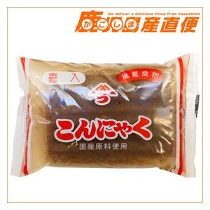 喜入蒟蒻屋 板こんにゃく 黒 200g 国産原材...の商品画像