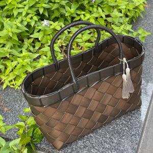 直輸入 高級アタバッグ カゴバッグ バリ島 着物 モダン ハンドバッグ