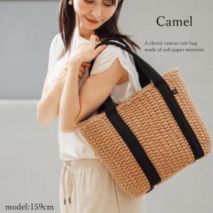 かごバッグ トートバッグ ショルダー レディー...の詳細画像5