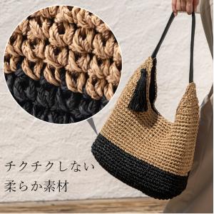 かごバッグ トートバッグ ショルダー レディー...の詳細画像5