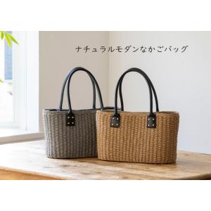かごバッグ トートバッグ ショルダー レディー...の詳細画像2