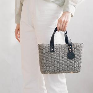 かごバッグ ショルダーバッグ 斜めがけ 2wa...の詳細画像3