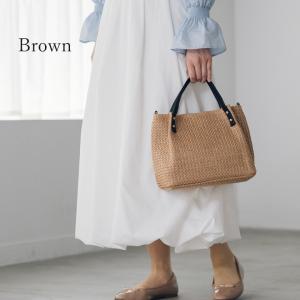 かごバッグ ショルダーバッグ 斜めがけ 2wa...の詳細画像4