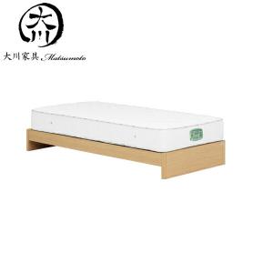 ベッド ベット シングルベッド ベッドフレーム 幅90cm 90幅 MDF PU塗装