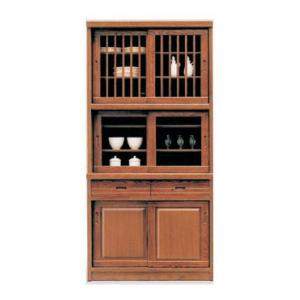 カリモク家具（KARIMOKU FURNITURE） カリモク 食器棚 引き戸 カップ