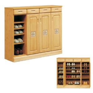 ニトリ（NITORI） シューズボックス(モミジ2 120 LBR) 下駄箱 : ニトリ