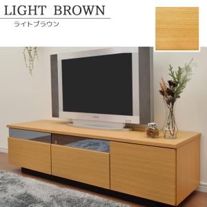 テレビボード ブラウン グレー 幅140 モダ...の詳細画像3