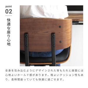 チェア 回転 ワークチェア 椅子 クッション ...の詳細画像5