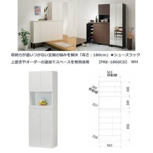 白井産業 ポルターレ エントランス 幅60cm 高さ180 シューズボックス