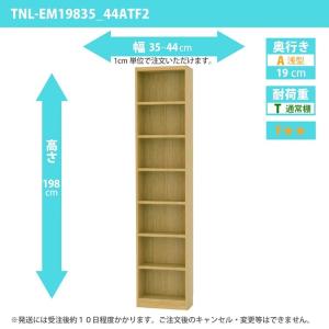 白井産業 タナリオ 幅35cm-44cm 奥行29cm 高さ120cm オープン棚