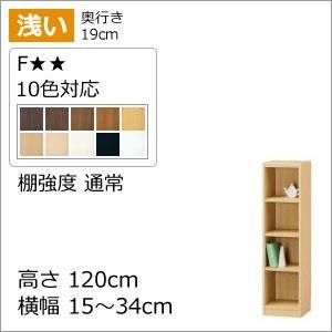 ボトムスス単品 木製棚タナリオ【オーダータイプ】[奥行19cm][F][強化
