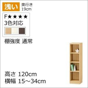ボトムスス単品 木製棚タナリオ【オーダータイプ】[奥行19cm][F][強化