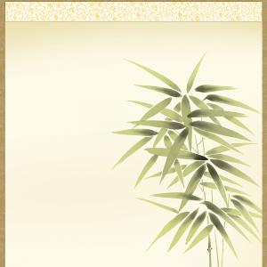 掛け軸 掛軸 花鳥画 年中掛け 季節飾り 四君...の詳細画像2