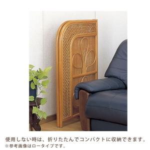 籐スクリーン 衝立 ついたて 2連 折りたたみ...の詳細画像1