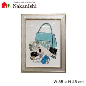 【クリスタルアート グリーンバック NO.5】クリスタルピクチャー・壁飾り・アートパネル｜kagu-nakanishi