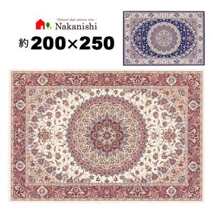 ウィルトン織 約3畳 200×250 ヌビアン64311】ベルギー製・絨毯