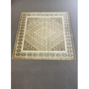アクセント ラグ 絨毯 カーペット シルク 中...の詳細画像2