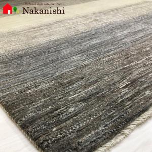 【ギャッベラグ 約154×205cm 栞】GABBEH・ギャッペ(ギャべ)・イラン製・カーペット・ラグ・絨毯(じゅうたん)・ナチュラル&ベージュ&ブラウン