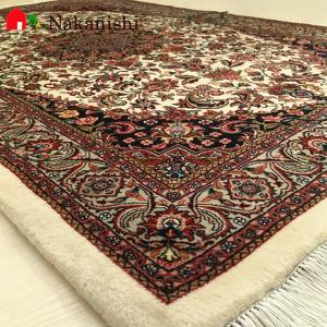 【ペルシャ絨毯 ビシャー 約114.5×180cm 284370-14】イラン製・カーペット・ラグ・絨毯(じゅうたん)・マルチカラー