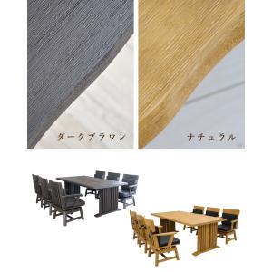 ダイニングテーブルセット 6人 6人掛け 7点...の詳細画像4