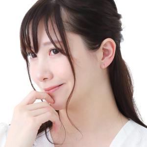 フープピアス K18 18金 ゴールド ミニ ...の詳細画像4