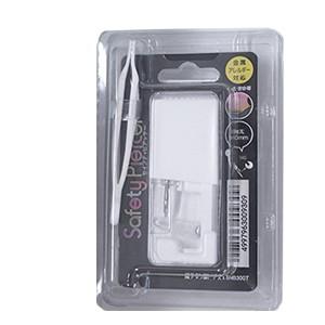 純チタン製ピアス使用のへそ 眉用セイフティーピアッサー バーベルタイプ