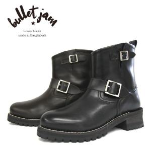 エンジニアブーツ メンズ 秋冬 ショート丈 本革 BULLET